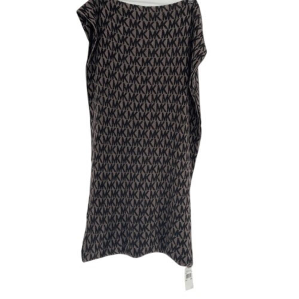 MICHAEL Michael Kors Scarf‎ Infinity Women One Size Brown Black Logo Wrap New